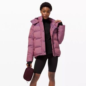 LULULEMON WUNDER PUFF JACKET PLUMFUL-Size 2